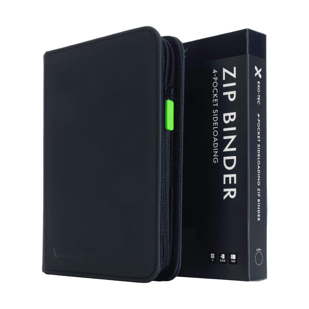 VaultX 4 Pocket Premium Exo-Tec® Zip Card Binder | Vault X Binder